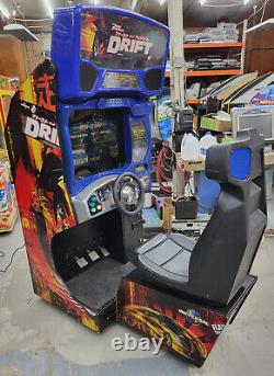 Machine de jeu vidéo de conduite d'arcade assis Fast and Furious DRIFT avec écran LCD de 22 pouces