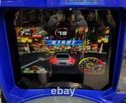 Machine de jeu vidéo de conduite d'arcade assis Fast and Furious DRIFT avec écran LCD de 22 pouces