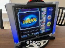 Machine de jeu vidéo multi-arcade JVL Vortex iTouch 10 avec écran tactile, pièce ou gratuit.