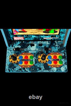 Marvel Super Heroes Arcade 1up Retro Gaming Cabinet Machine 3 Jeux Flambant Neuf