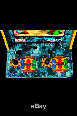 Marvel Superheroes Arcade1up Retro Gaming Cabinet Machine 3 En 1 Jeu Ships Maintenant