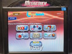 Mérite Megatouch Evo Force 2011 Multi Game Arcade Vidéo Jeu Machine Works! (f2)