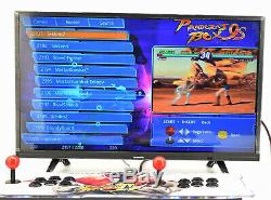 Métal 2200 Jeux Boîte De Pandore 9s Double Sticks Retro Arcade Console Machine 3d