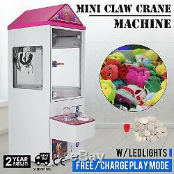 Mini Récent Boîtier Métallique Barre Supérieure Griffe De Grue Attrape-jouet Bonbons Machine À Vendre