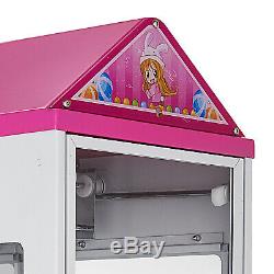 Mini Récent Boîtier Métallique Barre Supérieure Griffe De Grue Attrape-jouet Bonbons Machine À Vendre