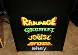 Mint Arcade1up Rampage Arcade Machine Avec Defender, Joust, Gauntlet
