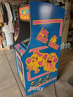 Mme Pac Man Arcade Machine Entièrement Restaurée