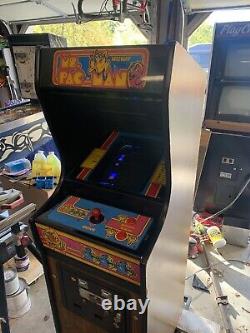 Mme Pac Man Pac-man Cabaret Arcade Machine Nj Ny Pa