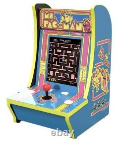 Mme Pac-man Arcade1up Counter-cade 4 Jeux En 1 Tabletop Design Cabinet Machine