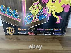 Mme Pacman 40e Anniversaire 10 Jeux Arcade Light Up Miss Pac-man 45,8 Tall