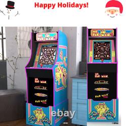 Mme Pacman Arcade Machine Avec Riser Retro Arcade Arcade Cabinet 1up New 4 Jeux