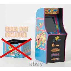 Mme Pacman Arcade Machine Retro Cabinet Arcade 1up Nouveau 4 Jeux Navires Le Même Jour