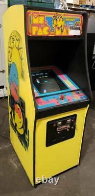 Mme Pacman Vintage 1980s Original Full Size Upright Arcade Machine
