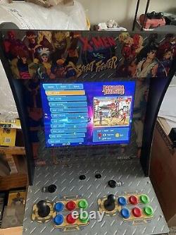 Moded X-men Vs. Street Fighter Arcade1up Machine 4200 Jeux Préloadés