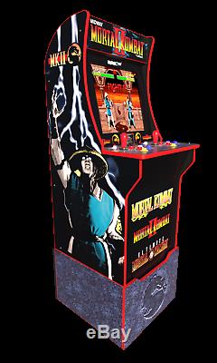 Mortal Kombat Arcade Machine Cabinet Avec Riser Arcade1up Mortal Kombat 1, 2, 3