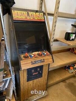 Mortal Kombat Arcade Machine Original No Working Parts See Pics