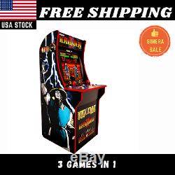 Mortal Kombat Retro Arcade Machine (comprend Mk I, Ii, Iii) Arcade1up 4ft Nouveau