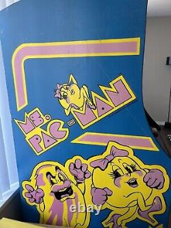Ms Pac Homme Arcade Machine Pleine Taille