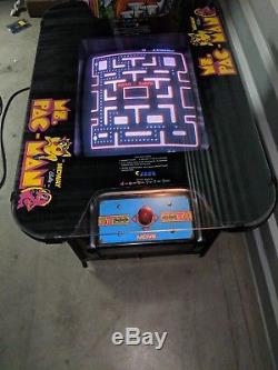 Ms Pac Man Pacman Cocktail Arcade Machine Garantie Original