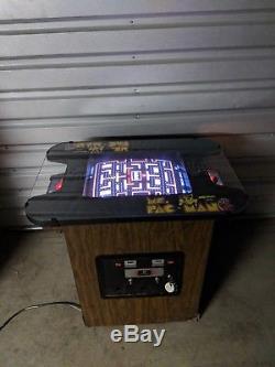 Ms Pac Man Pacman Cocktail Arcade Machine Garantie Original