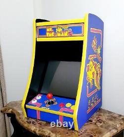 Ms Pac-man Bartop / Tabletop Arcade Machine Avec 412 Jeux Et Écran Pleine Taille 19