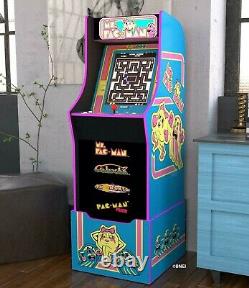 Ms Pacman Arcade Machine Avec Riser, Arcade1up