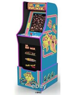 Ms Pacman Arcade Machine Avec Riser Retro Arcade Cabinet Nostalgia New 4 Jeux