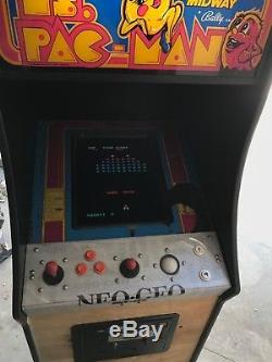 Ms. Pacman Arcade Machine Joue Dans Une Soixantaine De Jeux Classiques Multijeux De 60 En 1