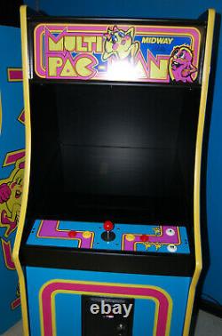 Ms. Pacman Multicade Classic Arcade Machine Plays 60 Jeux! Pac Man - Brand New