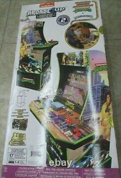 Mutant Adolescent Ninja Turtles Arcade 1up Cabinet Machine W Riser Brand New In Box