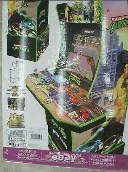 Mutant Adolescent Ninja Turtles Arcade 1up Cabinet Machine W Riser Brand New In Box