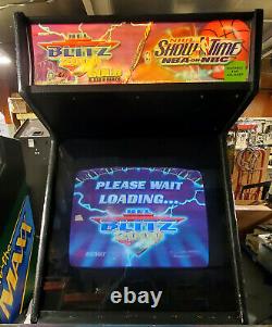 NFL Blitz Gold Et Nba Showtime Gold Combo Arcade Video Game Machine 4 Joueurs