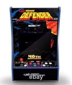 NOUVEAU Arcade1up Defender 40ème anniversaire Partycade 10 jeux - Neuf, DANS LA BOÎTE