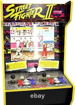 (NOUVEAU) Machine d'arcade Street Fighter II Capcom Legacy Edition Arcade1Up avec Riser