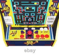 NOUVEAU Super Pac-Man 10 En 1 Jeux Arcade 1Up PartyCade Plus Machine Portable Pour la Maison