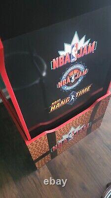 Nba Jam Arcade1up Arcade Machine Avec Riser & Stool Local Pick Up Seulement
