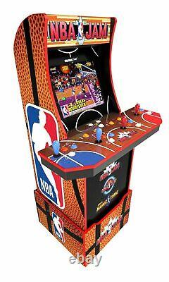 Nba Jam Arcade Cabinet Retro Arcade 1up Light Up Marquee Arcade Machine Wi-fi