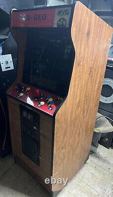 Neo Geo Arcade Machine Caberet Par Snk 1989 (excellent Condition) Rare