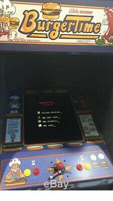 New Burger Time Arcade Machine, 412 Jeux Upgraded