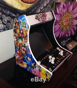 Nintendo Custom Mini Bartop Arcade Machine À Jouer Super Mario Donkey Kong