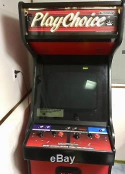 Nintendo Playchoice 10 Arcade Machine (1988) Droit, Testé Et Fonctionnel