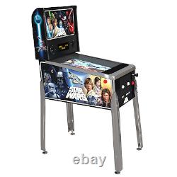 Nouveau! Arcade1up Star Wars Virtual Digital Pinball Machine Jeu D'arcade