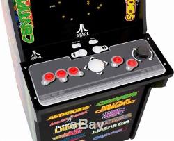 Nouveau! Arcade Machine 12-en-1 Édition Deluxe D'arcade1up Avec Graphiques Riser Atari