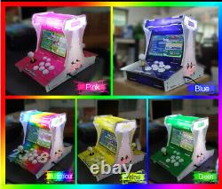 Nouveau Jeu Vidéo Console Mini Bartop Arcade Machine 2448 Jeux Wifi Pour La Famille