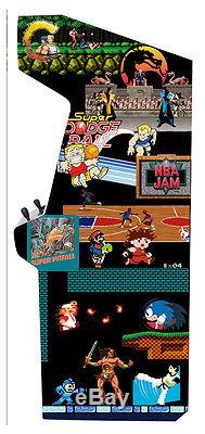 Nouveau Jumbo Upright Arcade Machine 2000+ Jeux Deux Joueurs Old School Graphics XL
