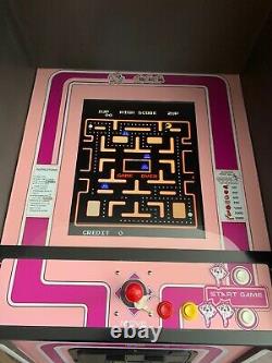 Nouveau Pink Ms. Pacman Arcade Machine, Mis À Jour