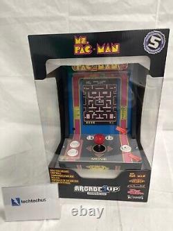 Nouvelle Arcade1Up CounterCade 5 Jeu Rétro Tabletop Machine d'Arcade Ms. Pac-Man