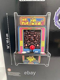 Nouvelle Arcade1Up CounterCade 5 Jeu Rétro Tabletop Machine d'Arcade Ms. Pac-Man