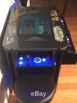 Nouvelle Machine À Arcade Cocktail Multicoupe Avec 1 162 Jeux Et 2 Boules De Commande Led Bleues