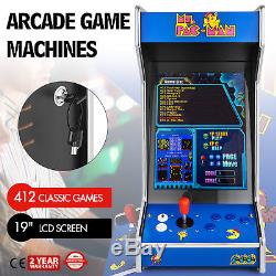 Nouvelle Machine D'arcade De Table Galope / Bartop Verticale Avec 412 Jeux Classiques